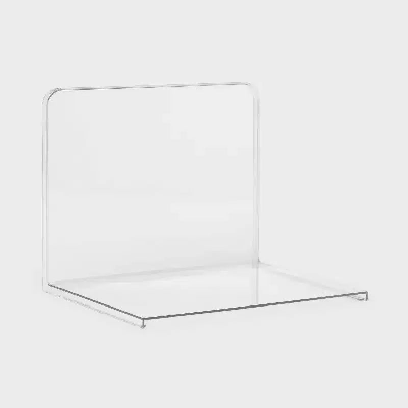 2-Piece Adjustable Clear Shelf Dividers