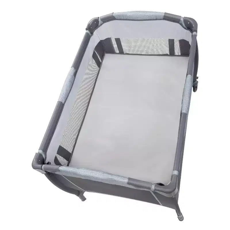 Twins Nursery Center Playard - Cozy Gray