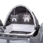 Lettino da Viaggio Gemellare - Cozy Gray