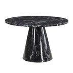 Acme Furniture Hollis Dining Table Engineering Stone Finish
