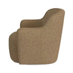 Poltrona girevole imbottita - Beige chiaro