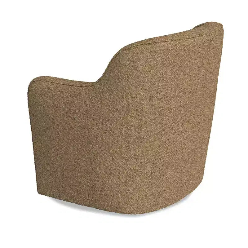 Upholstered Swivel Accent Chair - Light Tan
