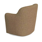 Poltrona girevole imbottita - Beige chiaro