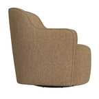 Poltrona girevole imbottita - Beige chiaro