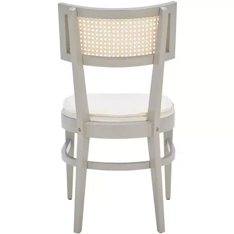 Cane Dining Chair with Cushion
