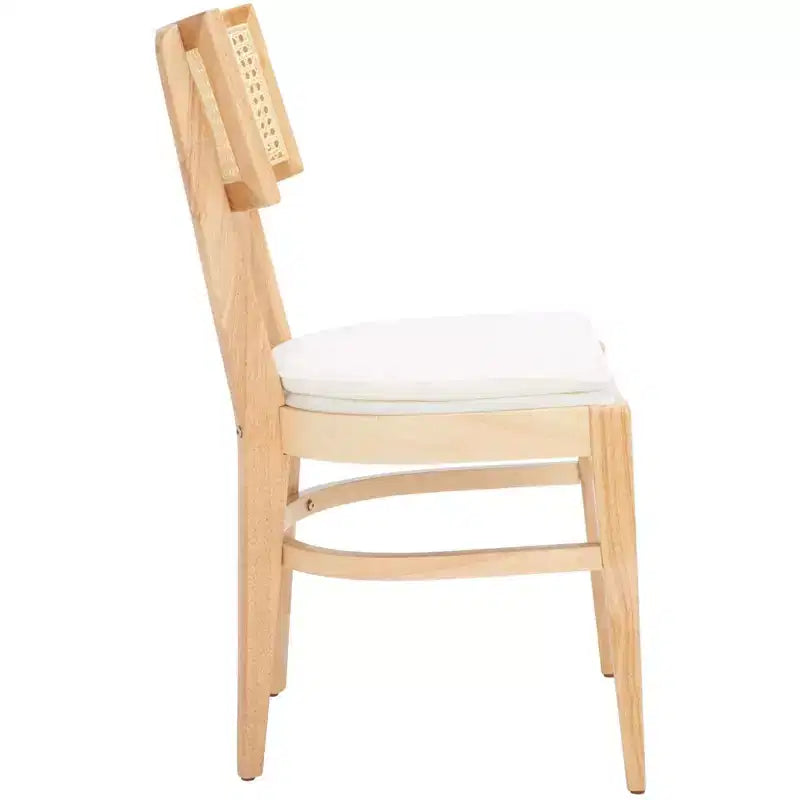 Cane Dining Chair with Cushion