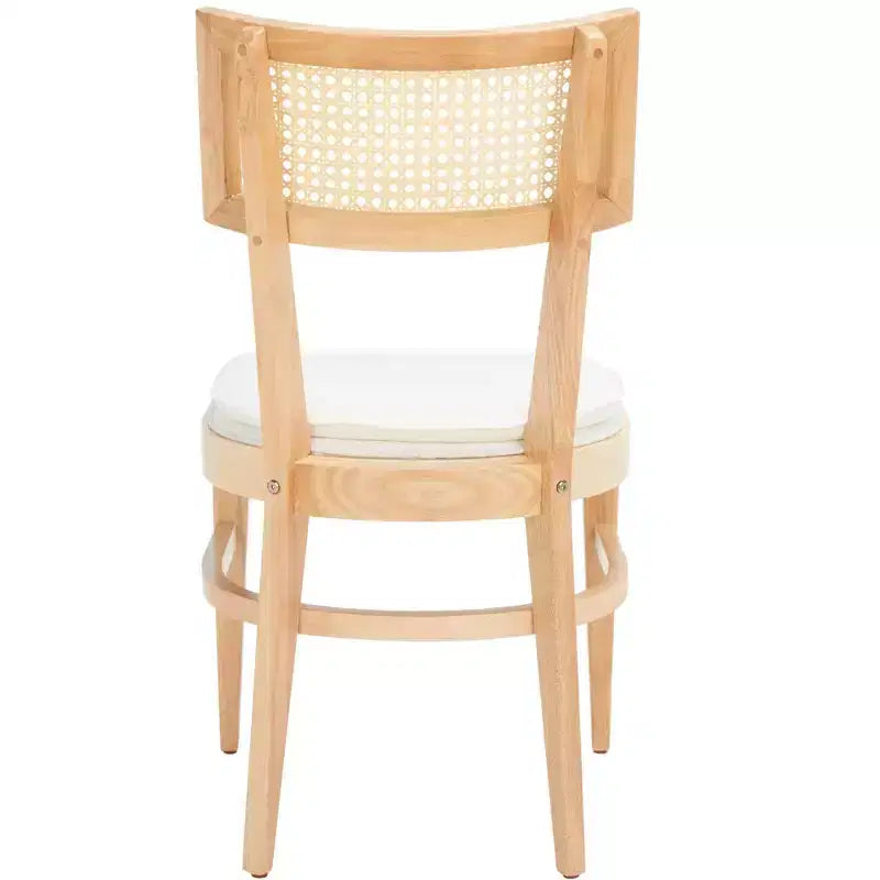 Cane Dining Chair with Cushion
