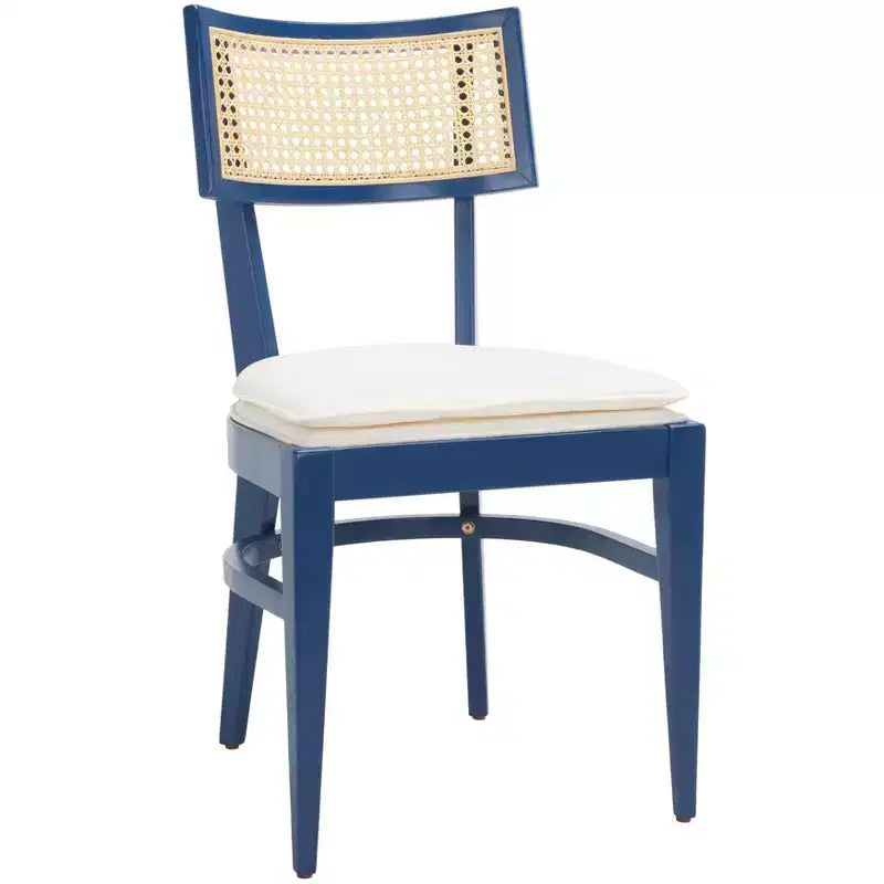 Cane Dining Chair with Cushion