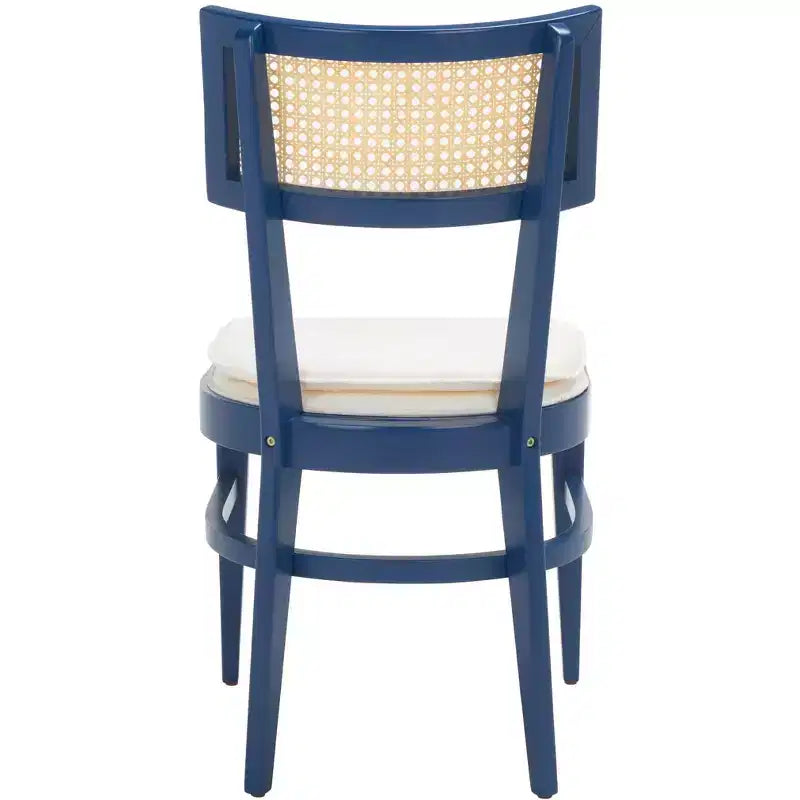 Cane Dining Chair with Cushion