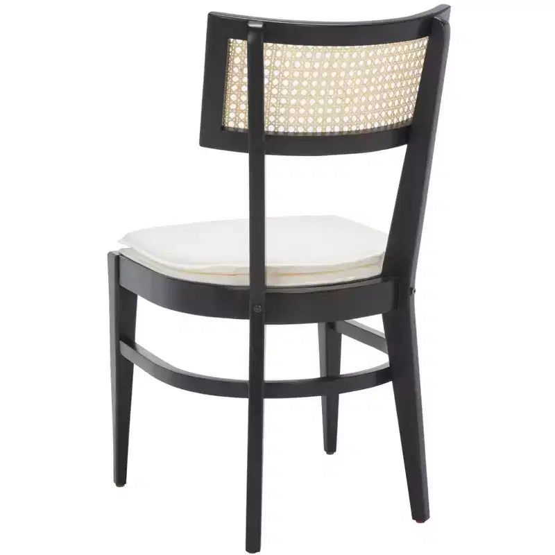 Cane Dining Chair with Cushion