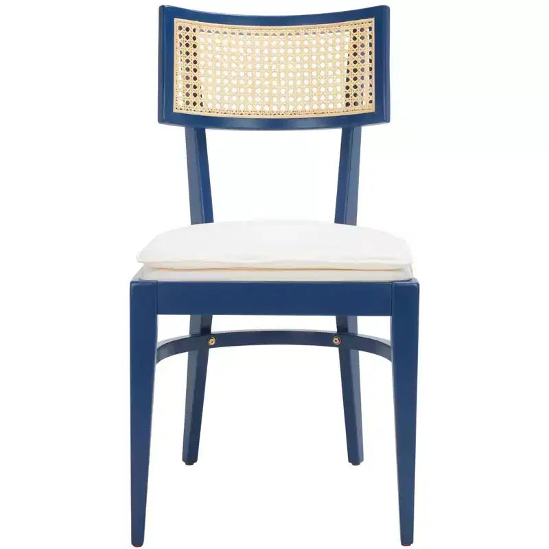 Cane Dining Chair with Cushion