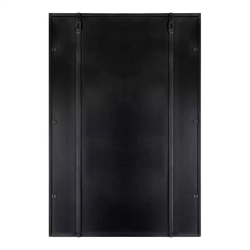 Metal Frame Wall Mirror with Shelf