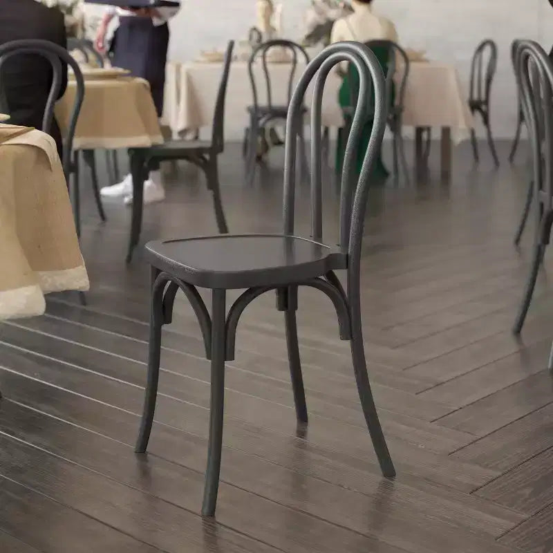2-Pack Indoor/Outdoor Resin Thonet Style Chairs