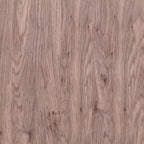 Mobile buffet in legno multistrato con ripiano aperto, 2 cassetti e 2 ante in vetro temperato