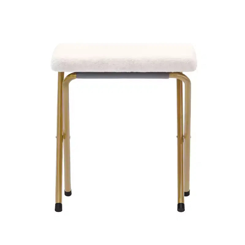 Oversized Folding Saucer Chair and Ottoman for Dorm, Bedroom