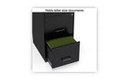 Classificatore verticale a 3 cassetti, formato Letter, nero, 35,6 x 45,7 x 88,6 cm