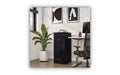 3-Drawer Vertical File Cabinet, Letter Size, Black, 14 x 18 x 34.9 Inches
