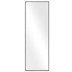 WallBeyond 64x21 Square Aluminum Leaner Mirror with Kickstand