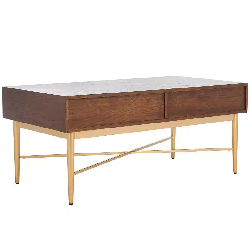 2 Drawer Coffee Table with Storage