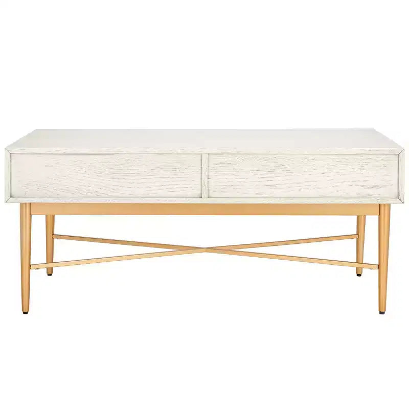 2 Drawer Coffee Table with Storage