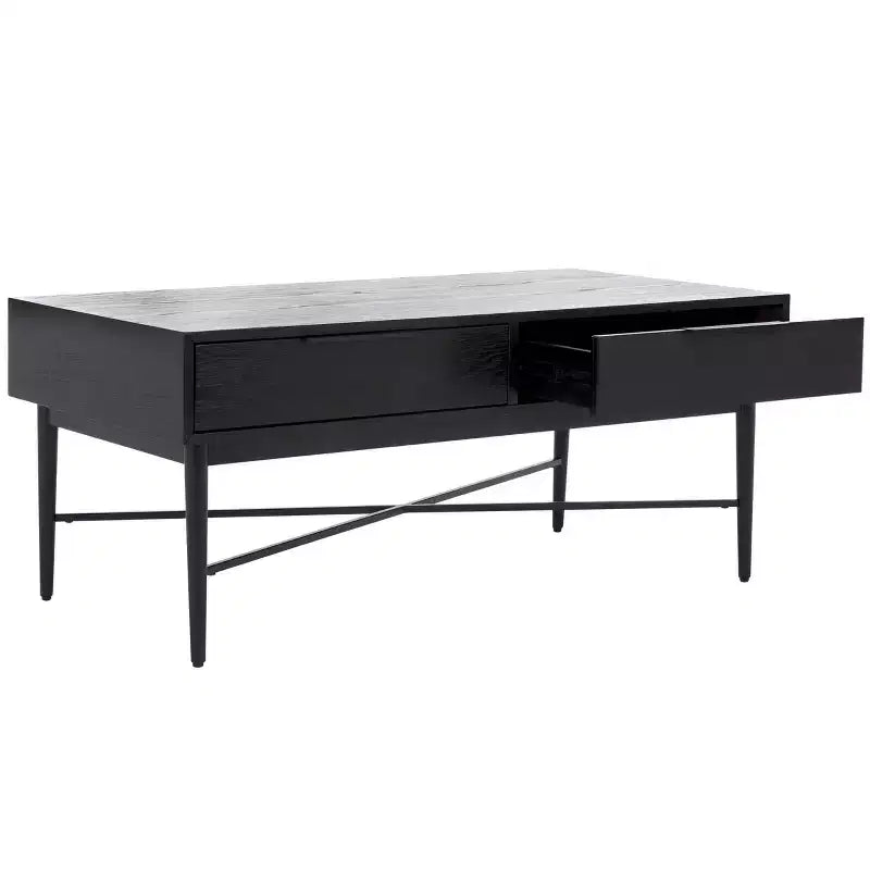2 Drawer Coffee Table with Storage
