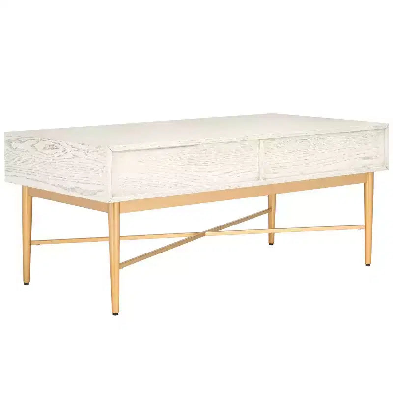 2 Drawer Coffee Table with Storage