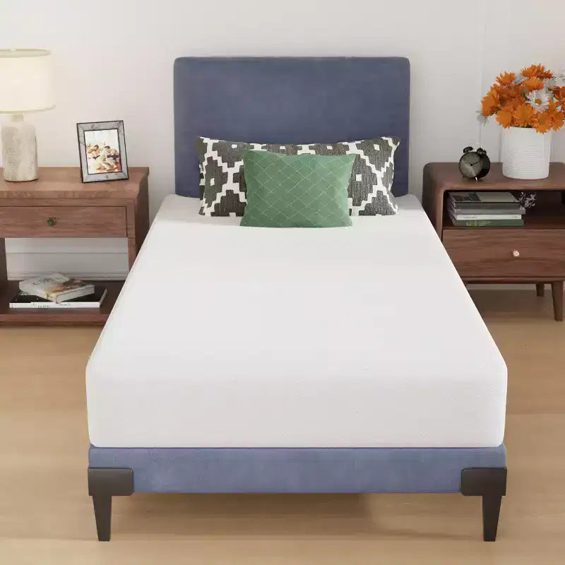 8 Inch Foam Mattress with Removable Washable Cover, Medium Firm, CertiPUR-US Certified