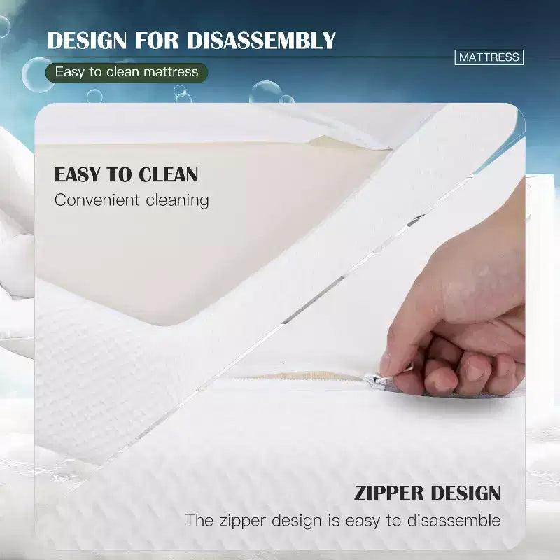 8 Inch Foam Mattress with Removable Washable Cover, Medium Firm, CertiPUR-US Certified