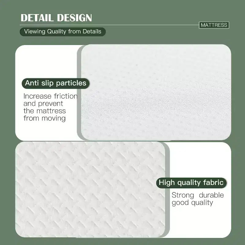 8 Inch Foam Mattress with Removable Washable Cover, Medium Firm, CertiPUR-US Certified