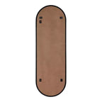 Specchio da parete decorativo con cornice, 16 x 48 capsule