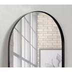 Specchio da parete decorativo con cornice, 16 x 48 capsule