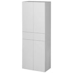 Dispensa da Cucina 66" con 4 Ante, 3 Ripiani Regolabili e 1 Cassetto – Mobile Contenitore Indipendente