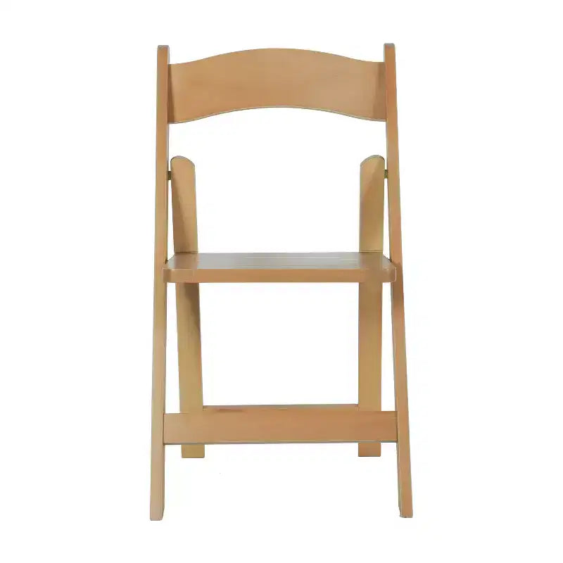 Solid Wood Folding Dining Chair - Set of 2