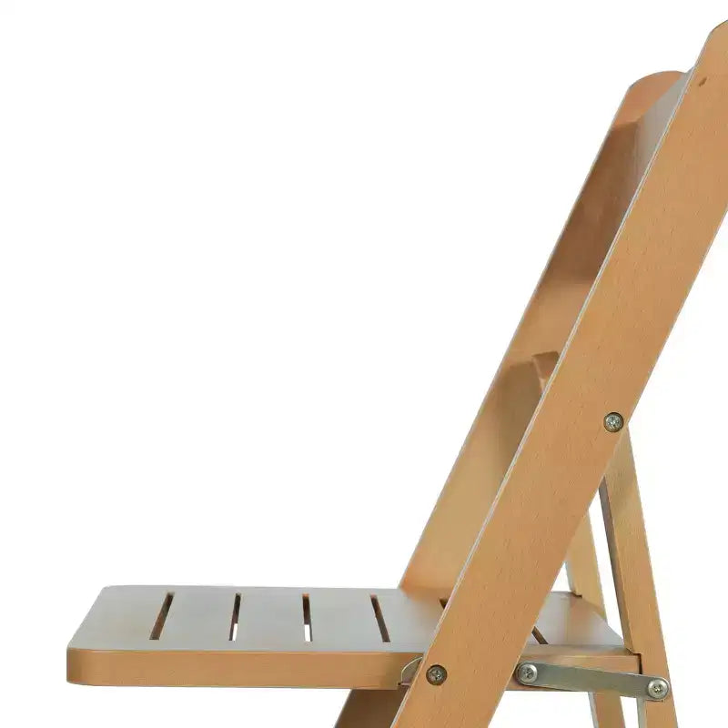 Solid Wood Folding Dining Chair - Set of 2