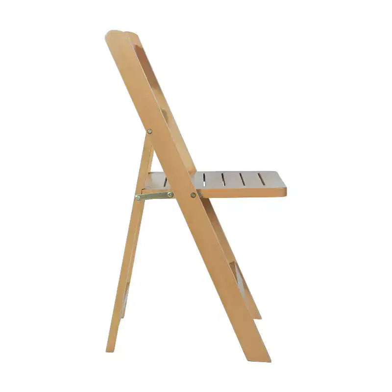 Solid Wood Folding Dining Chair - Set of 2