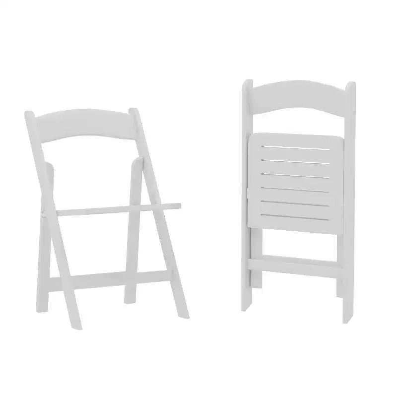 Solid Wood Folding Dining Chair - Set of 2