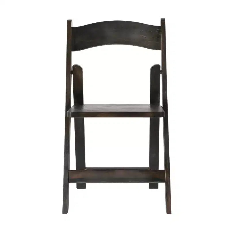 Solid Wood Folding Dining Chair - Set of 2