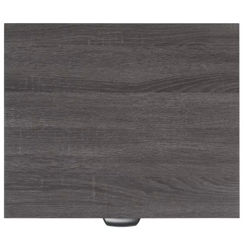 2-Drawer Nightstand with Rattan Mesh