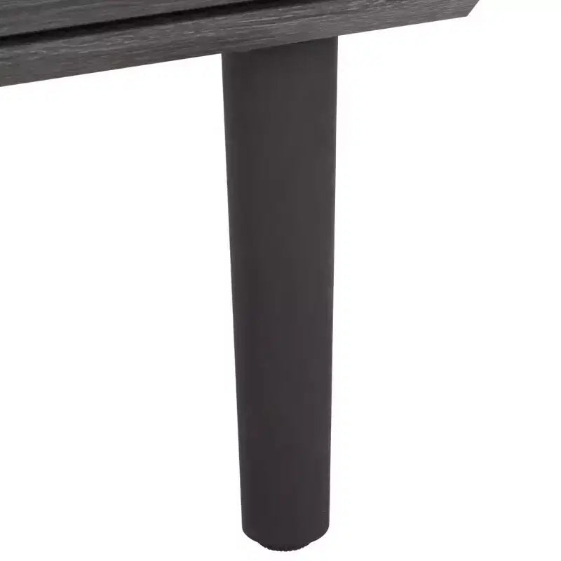2-Drawer Nightstand with Rattan Mesh