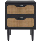 Irelia 2 Drawer Nightstand - NST9602 - Safavieh