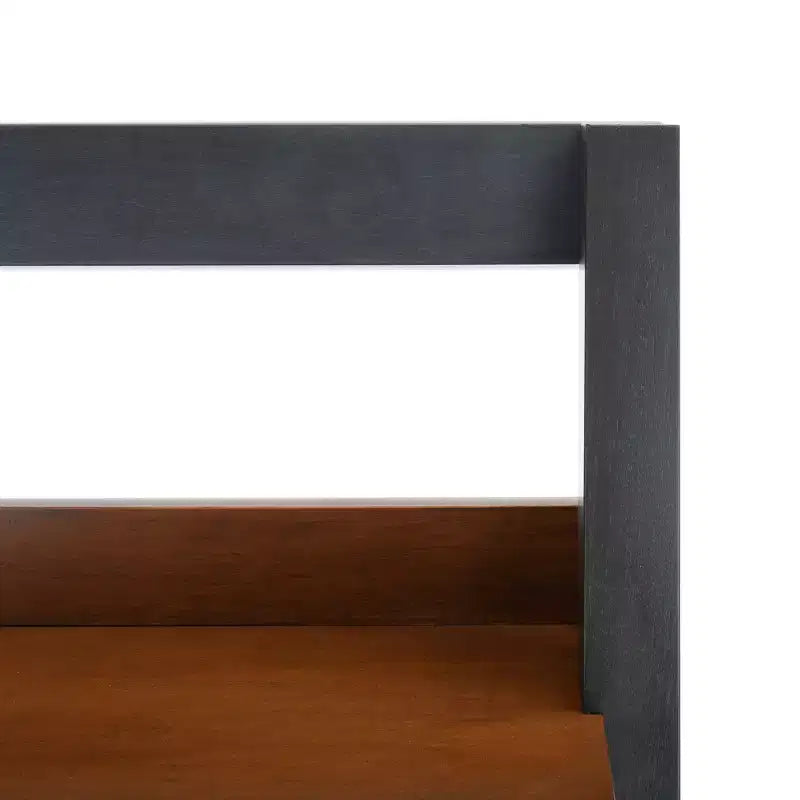 3-Shelf 1-Door Etagere Bookcase