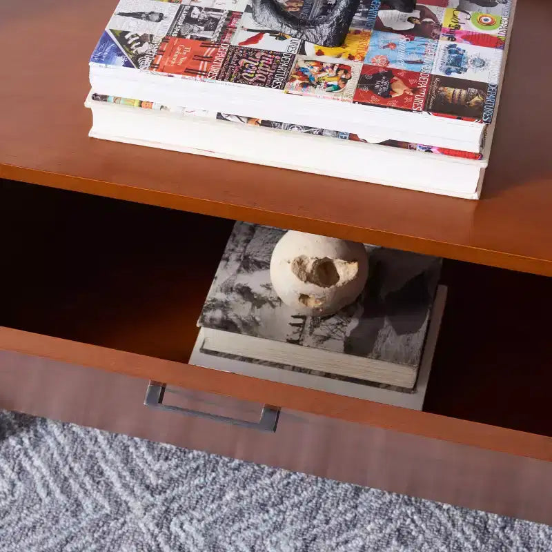 3-Shelf 1-Door Etagere Bookcase