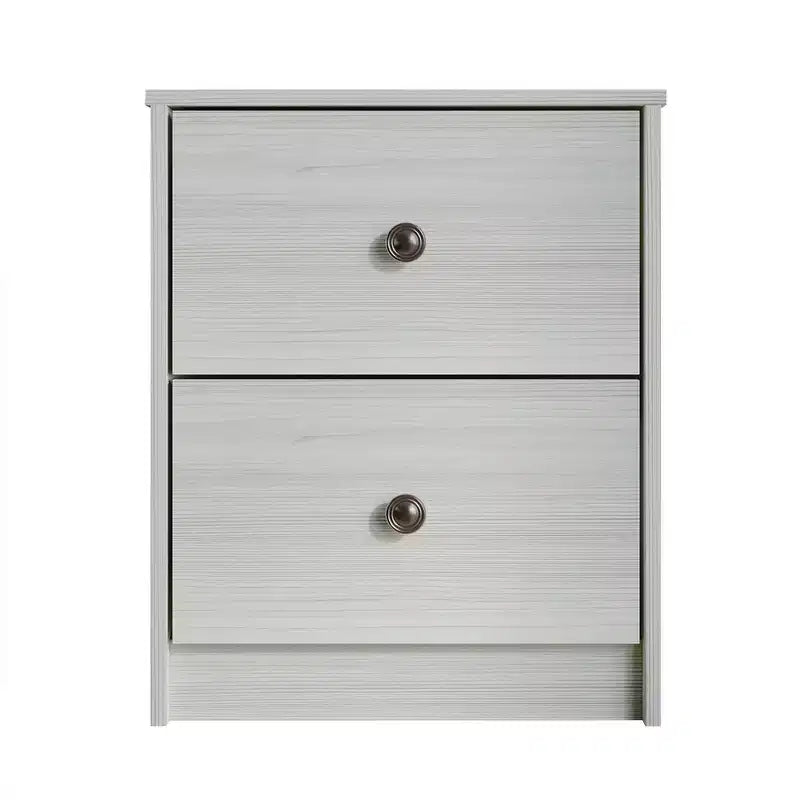 2 Drawer Nightstand with Storage