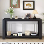 Console da 152 cm (59,8") con ripiano inferiore e 4 gambe