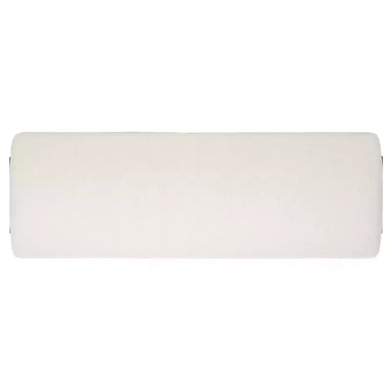 57-Inch Upholstered Bench with Metal Legs