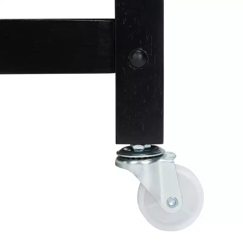 2 Drawer 3 Shelf Kitchen Cart with Locking Wheels
